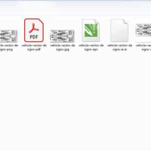 Vehicle Pinstripe Clip Art Collection